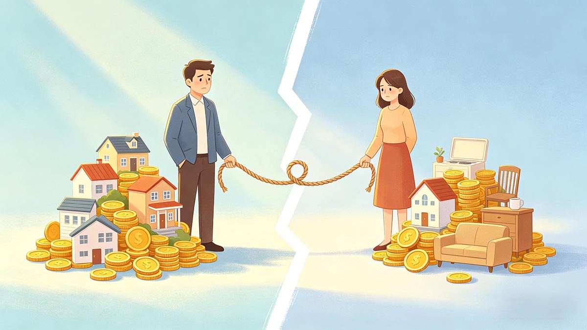 為什麼財產分配容易拖長離婚時間